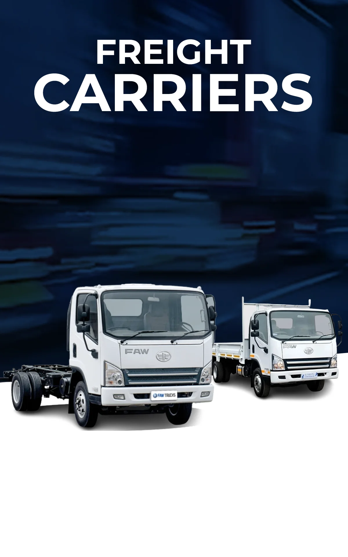 Myride Commercial Freight Carriers banner